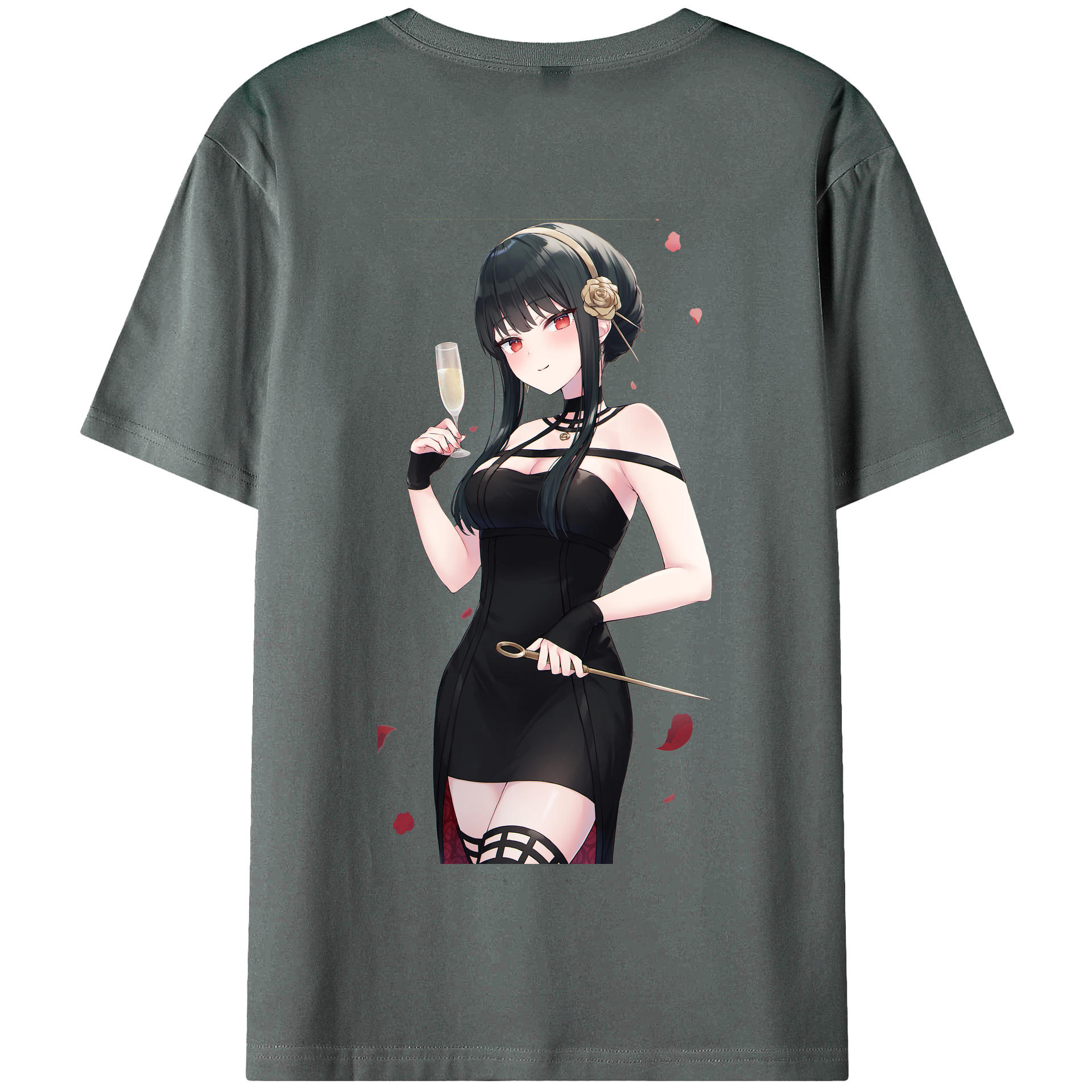 （画像用） SPY×FAMILY间谍家家酒 綿100％半袖Tシャツ（背面プリント）